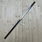 Barre de penderie Brumorek en acier avec ses deux fixations pour dressing compatible Bruynzeel Monta