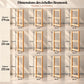 Étagère Bois Modulable Brumorek (H 179-232cm) | Anciennement Système Bruynzeel Monta